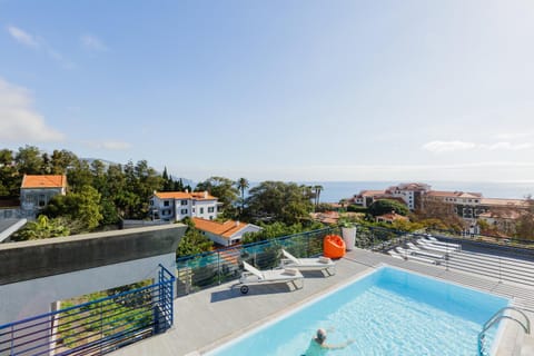 Pool view, Sea view, Swimming pool