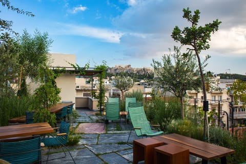 Day, Summer, Garden, Balcony/Terrace, On site, City view