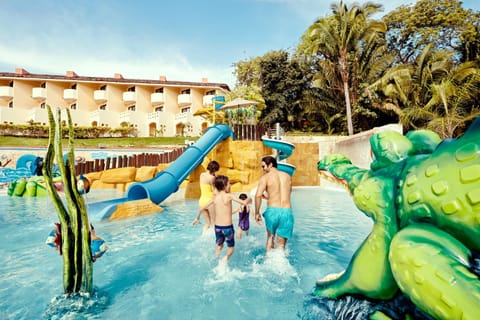 People, Aqua park, Swimming pool, children, Family