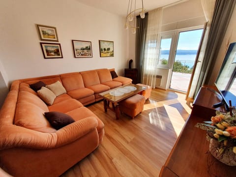 Spring, Day, TV and multimedia, Living room, Photo of the whole room, Seating area, On site, Sea view