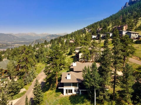 Natural landscape, Bird's eye view, Mountain view