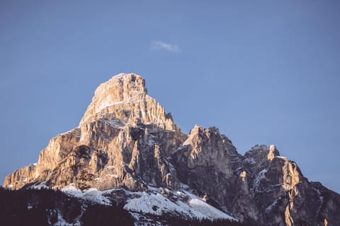 Natural landscape, Winter, Mountain view