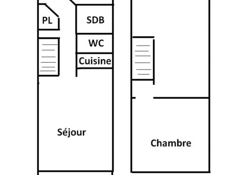 Appartement Les Saisies, 2 pièces, 5 personnes - FR-1-293-205 Condo in Villard-sur-Doron