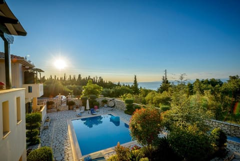 Landmark view, Mountain view, Pool view, Sea view, Sunset