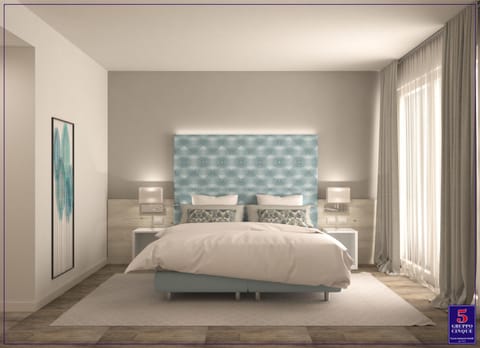 Photo of the whole room, Bedroom