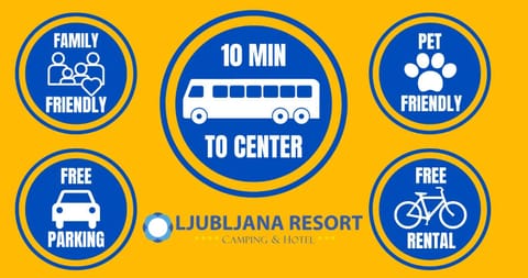 Ljubljana Resort Hotel & Camping Hotel in Ljubljana