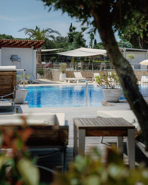 Patio, Day, Pool view, Swimming pool, sunbed