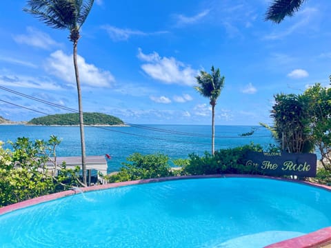 Day, Summer, Seating area, Pool view, Sea view, Swimming pool, Sunset