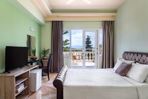 Bedroom, Sea view