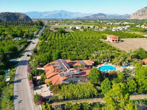 Off site, Natural landscape, Bird's eye view, On site, Pool view