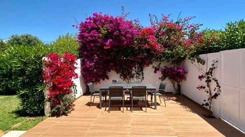 Patio, Spring, Balcony/Terrace, Dining area, Garden view