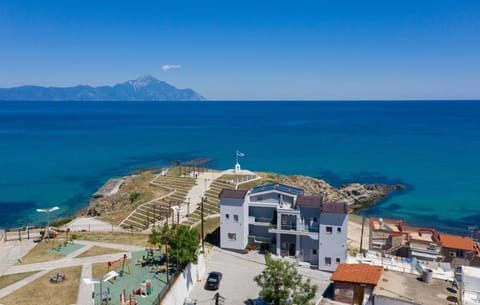 Property building, Neighbourhood, Bird's eye view, Sea view