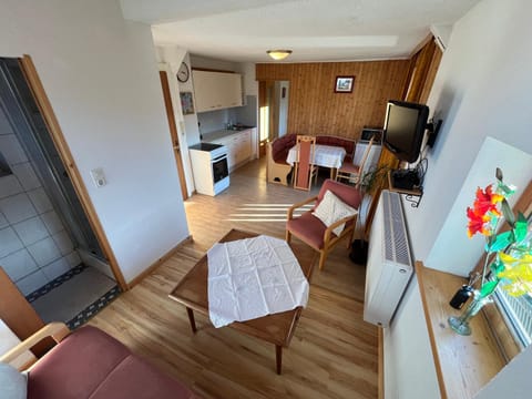 TV and multimedia, Kitchen or kitchenette, Living room, Photo of the whole room, Seating area, Dining area, oven, stove