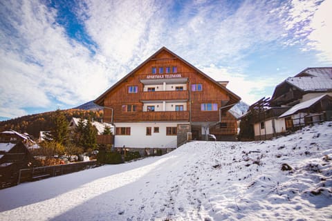 Property building, Natural landscape, Winter