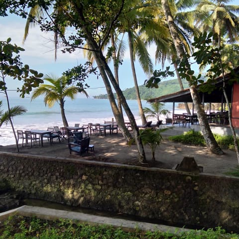 Kuda Laut Resort Lodge nature in West Java