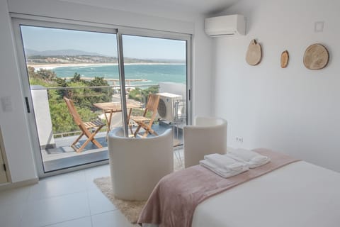 Bedroom, Sea view