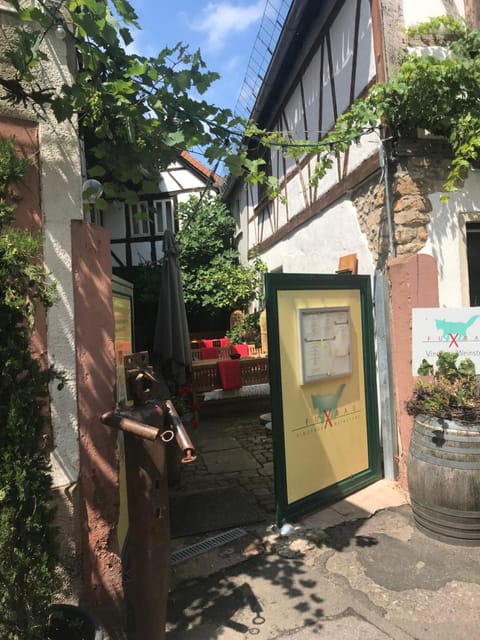 Patio, Facade/entrance, Inner courtyard view