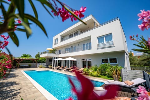 Pool view, sunbed