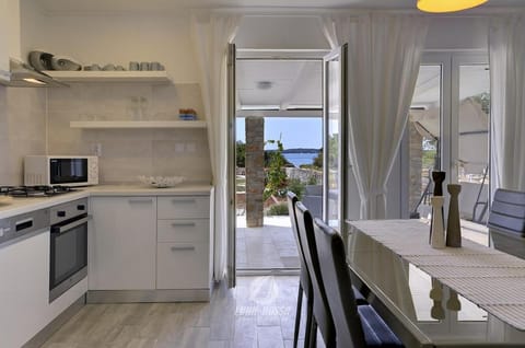 Kitchen or kitchenette, Dining area
