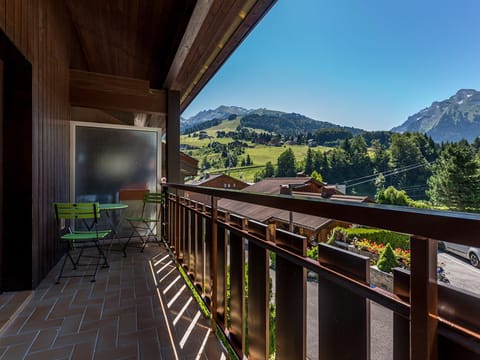 Appartement cosy, proche pistes et centre, 3 pièces, 6 pers, cheminée, balcon, parking - FR-1-437-53 Apartment in La Clusaz