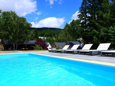 Guesthouse BORSZÓWKA by the creek exclusive, with access to a pool, sauna, and hot tub Casa in Lower Silesian Voivodeship