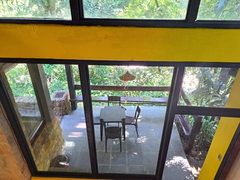 Patio, Spring, Day, Garden, View (from property/room), Balcony/Terrace, Dining area, Garden view
