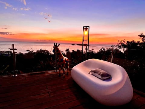 Sunset Bay - villa de luxe avec magnifique vue Ilets Pigeon Moradia in Bouillante