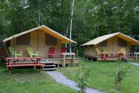 Prêts-à-camper Camping Tadoussac Luxury tent in Tadoussac