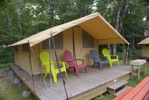 Prêts-à-camper Camping Tadoussac Luxury tent in Tadoussac