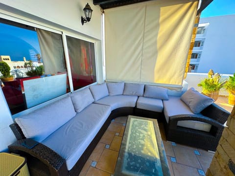 Patio, Living room, Seating area