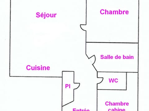 Appartement Villard-sur-Doron, 3 pièces, 4 personnes - FR-1-293-208 Apartamento in Villard-sur-Doron