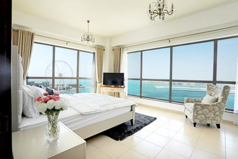 Bedroom, Sea view
