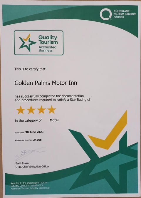 Golden Palms Motor Inn Motel in Bundaberg
