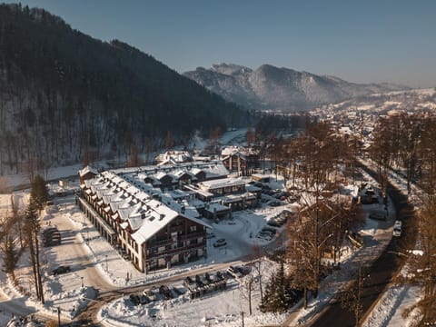 Neighbourhood, Natural landscape, Winter, Mountain view