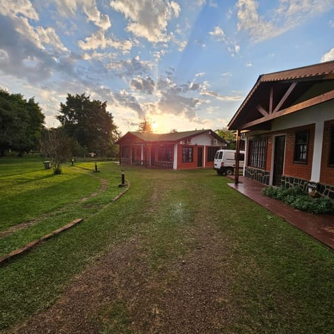 Property building, Sunset