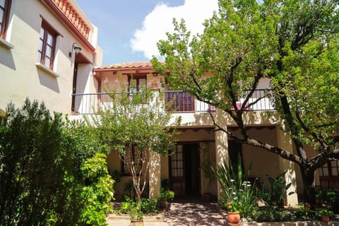 Property building, Garden view