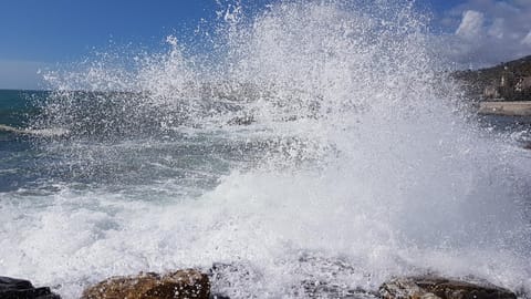 Natural landscape, Beach, Sea view