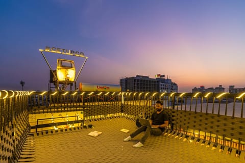 Balcony/Terrace, Seating area, Sunset