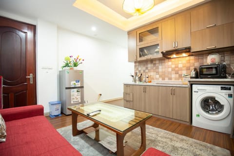 Kitchen or kitchenette, Living room, Seating area, Dining area, oven, pet friendly, toaster, washing machine