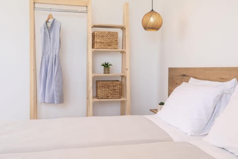 Bed, Photo of the whole room, Bedroom, towels, wardrobe