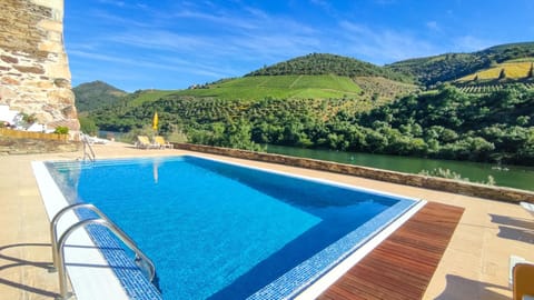 Pool view, River view, Swimming pool