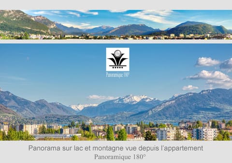Panoramique 180 lac et montagne et Nid Secret spa romantique Condo in Annecy