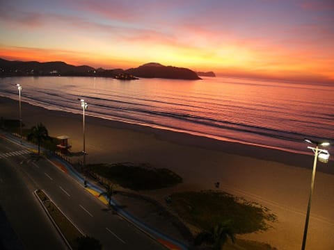 Beach, Sea view, Sunrise