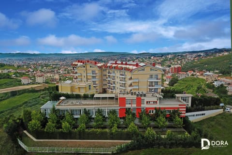 Property building, Facade/entrance, Bird's eye view