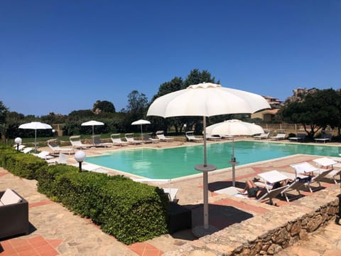 Pool view, sunbed