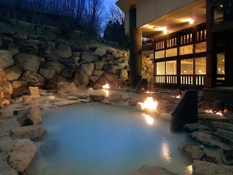 Hot Spring Bath, Bathroom, Open Air Bath