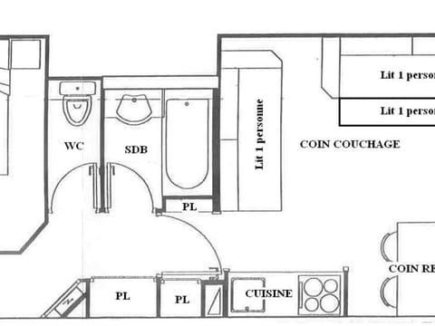 Appartement au pied des pistes avec balcon et cuisine équipée - FR-1-455-7 Apartment in Mâcot-la-Plagne