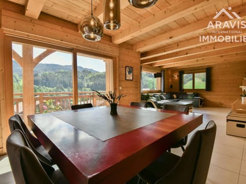 Magnifique chalet indépendant, 8pers, 3 chambres, wifi, parking - FR-1-391-61 Chalet in La Clusaz