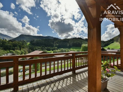 Magnifique chalet indépendant, 8pers, 3 chambres, wifi, parking - FR-1-391-61 Chalet in La Clusaz