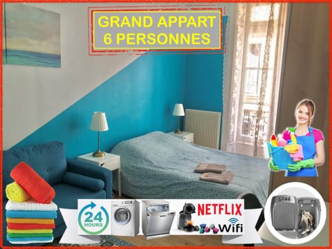 Bed, TV and multimedia, Coffee/tea facilities, Living room, Photo of the whole room, Decorative detail, Seating area, Bedroom, cot, dishwasher, hair dryier, heating, internet, microwave, oven, towels, washing machine, dryer, kitchen